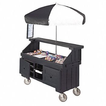 CAMBRO Vending Cart 31-3/4 x 74-1/2 x 94, 4UJP6