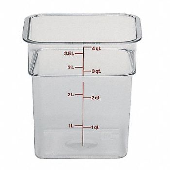 CAMBRO Container Use Lid No 4UJZ6 PK6, 4UJY9