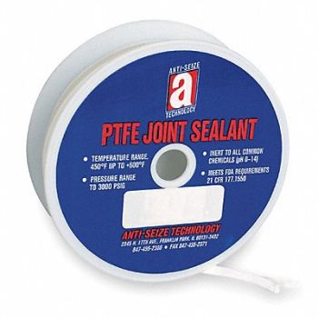 ANTI-SEIZE TECHNOLOGY Gasket-Making Tape 3/4 W White, 5E143