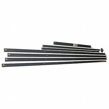 JARKE Shelving Post Steel 84 H, 4UK81