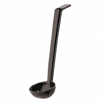 CAMBRO Ladle 3/4 oz Black PK12, 6ZEL0