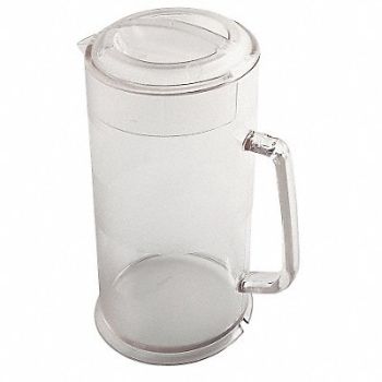 CAMBRO Pitcher 64 Oz Cap L 9 3/8 PK6, 4UKH7