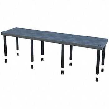 STRUCTURAL PLASTICS Plastic Shlving Open Add-On 24 H 1 Shelf, 8RK65