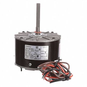 CENTURY Motor 1/6 HP 1075 rpm 48Y 208-230V, 4UY74