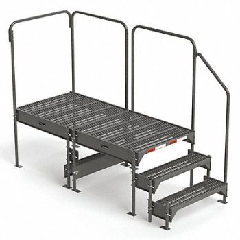 EGA Custom Wk Pltfrm Adjstbl Ht Stl 27 In H, 4UYE1