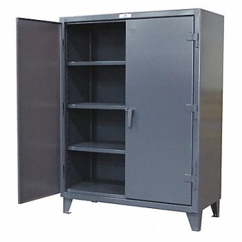 STRONG HOLD Strg Cab 78 x48 x24 DrkGry 4Shlv, 4UZ09