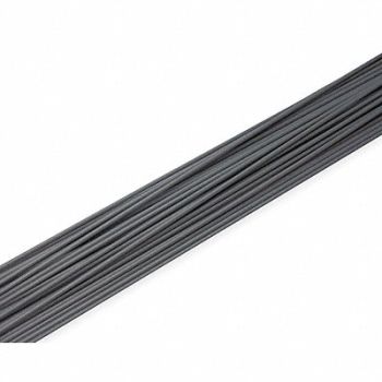 SEELYE Welding Rod PVC 3/16 In Dia Gray PK16, 4UZU4