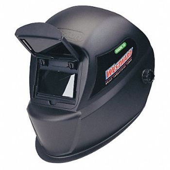 WESTWARD Passive Welding Helmet 10 Black, 4UZZ3