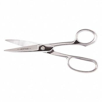 KLEIN TOOLS Shop Shears Straight 8 in L, 4VAN1