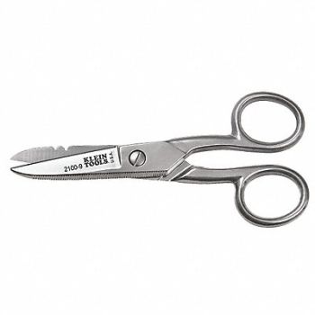 KLEIN TOOLS Electricians Scissors 5-1/4 in L, 4VAP1