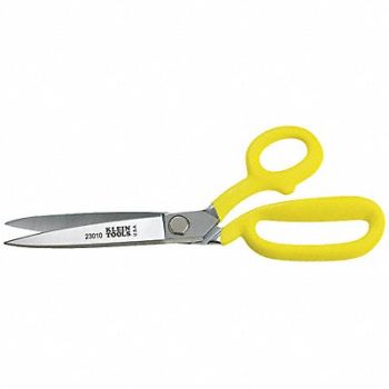 KLEIN TOOLS Electricians Scissors 10-1/2 in L, 4VAR1