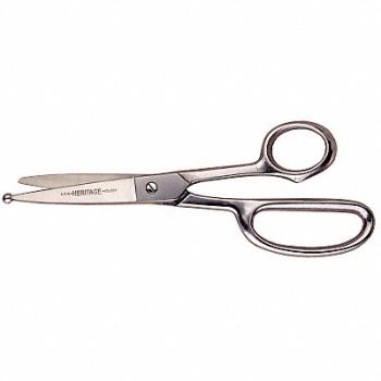 KLEIN TOOLS Poultry Shear Straight 9 in L, 4VAT8