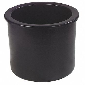 CARLISLE Ice Cream Server 12 Qt Cap Black, 4VMP9
