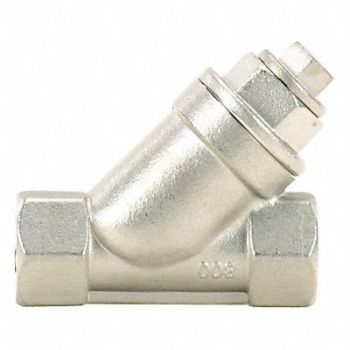 GRAINGER APPROVED Swing Check Valve 316 SS 3/8 FNPT, 4VMT8