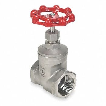 GRAINGER APPROVED Gate Valve Class 200 2 In 316 SS, 4VMW5