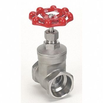 GRAINGER APPROVED Gate Valve Class 200 2 In 316 SS, 4VMX2