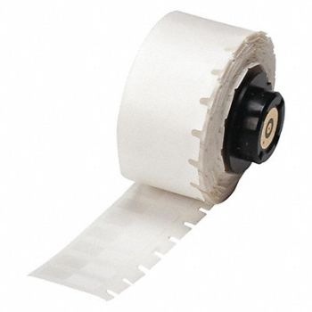 BRADY Label 1/4 in W Vinyl PK750, 4VR12