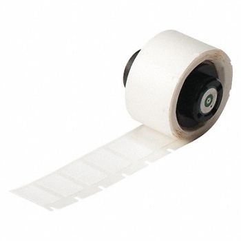 BRADY Label 1/2 in W Vinyl PK500, 4VR16
