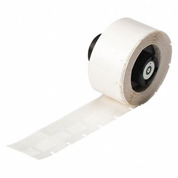 BRADY Label 1/2 in W Vinyl PK500, 4VR17