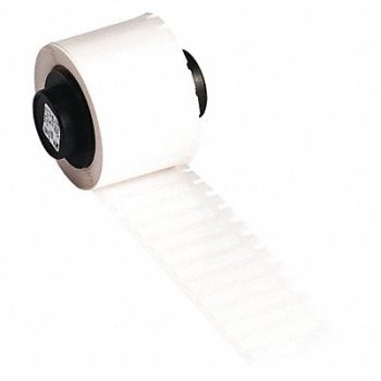 BRADY Label White Polyester PK750, 4VR23
