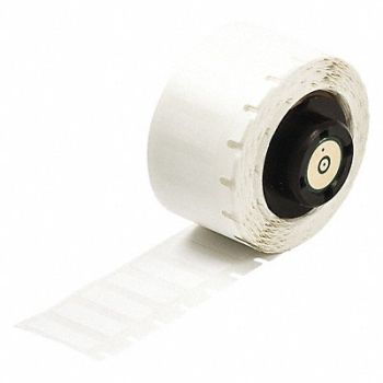 BRADY Printer Label 3/8 in W Nylon PK500, 4VR34