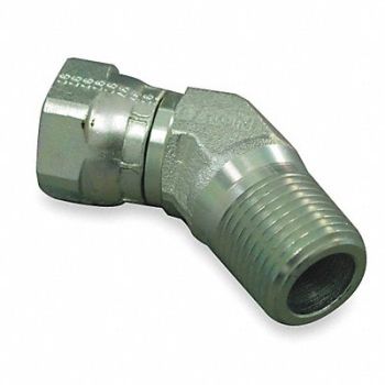 EATON AEROQUIP Hose Adapter 1/2 NPSM 3/8 NPTF, 38YN40