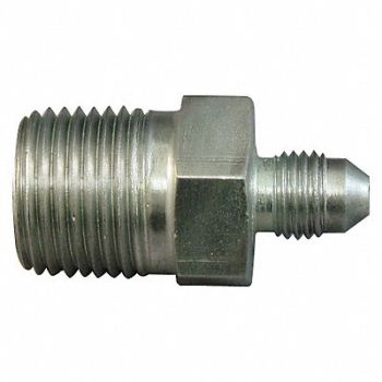 EATON AEROQUIP Hose Adapter 1/2 NPTF 1/4 JIC, 4VRG1