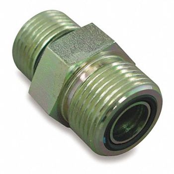 EATON AEROQUIP Hose Adapter 1 ORS 1 ORB, 4VRR8
