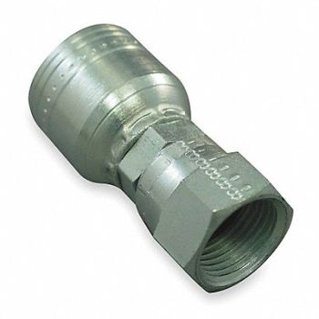 EATON WEATHERHEAD Crimp Fitting 1/4 I.D. 1/2 F JIC, 20JU56