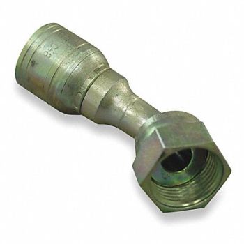 EATON AEROQUIP Crimp Fitting 45 Deg 5/8 I.D. 1 F ORS, 10C376