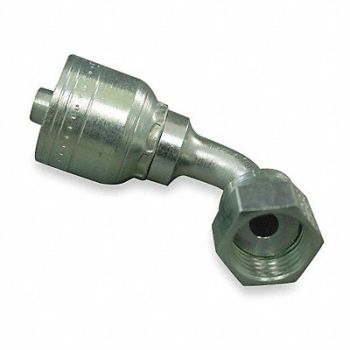 EATON AEROQUIP Crimp Fitting 90 Deg 1 ID 1-7/16 FORS, 472A98