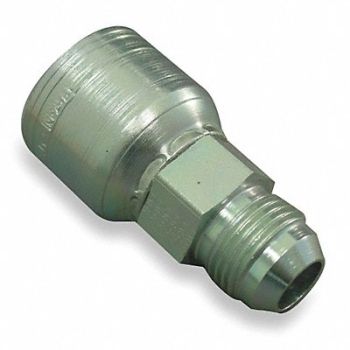 EATON WEATHERHEAD Crimp Fitting 1/4 I.D. 1/2 M JIC, 20JU54