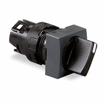 SCHNEIDER ELECTRIC Non-Illum Selector Swtch 16mm 3 Pos Levr, 4VW50