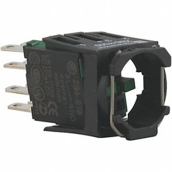 SCHNEIDER ELECTRIC Contact Block 2NO Slow Break 16mm, 4VW83