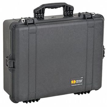 PELICAN E0244 ProtCase 6 1/8 in Double Throw Black, 20FZ51