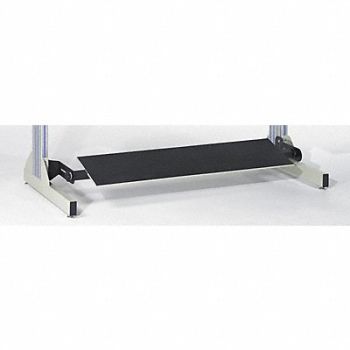 PRO-LINE Foot Rest 72 W x 12 D x 2 H Beige/Black, 4VZP1