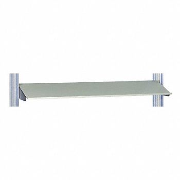 PRO-LINE Upper Shelf 72W x 12D x 2H Black/Beige, 4VZP9