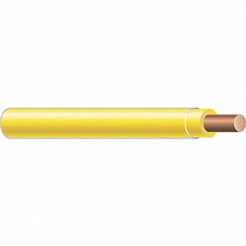 SOUTHWIRE Building Wire 12AWG THHN Sld Yel 500ft, 4W195