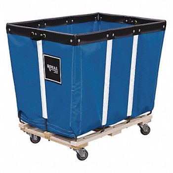 ROYAL BASKET TRUCKS Perm Liner Truck 14 bu blue vinyl, 8DRV4