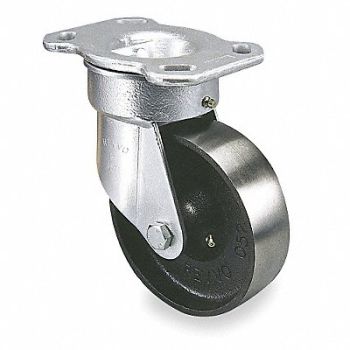 GRAINGER APPROVED Kingpinless Plate Caster Swivel 2250 lb., 4W684