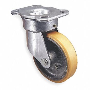 GRAINGER APPROVED Kingpinless Plate Caster Swivel 3080 lb., 4W697