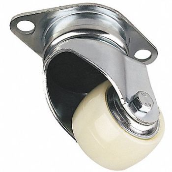 GRAINGER APPROVED Inverted-Mount Plate Caster Swvl 450 lb., 4W782
