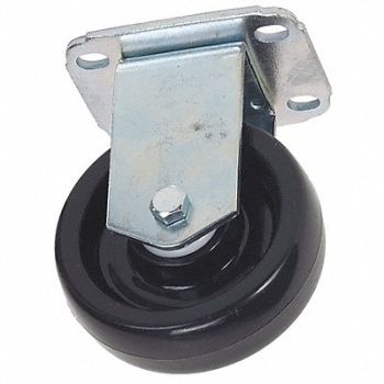 GRAINGER APPROVED NSF-Listed Plate Caster Rigid 300 lb., 4W916