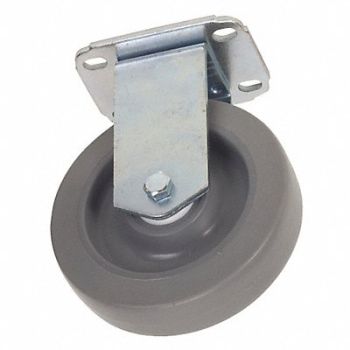 GRAINGER APPROVED NSF-Listed Plate Caster Rigid 200 lb., 4W922