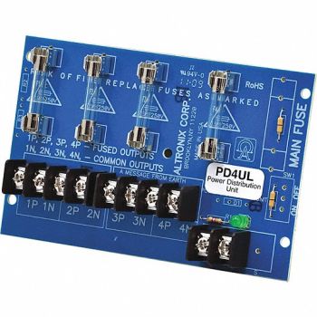 ALTRONIX Power Dist Module 4 Output Fuse, 4WAJ4