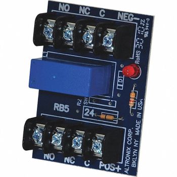ALTRONIX Relay Module 24VDC 40Ma DPDT, 4WAP9