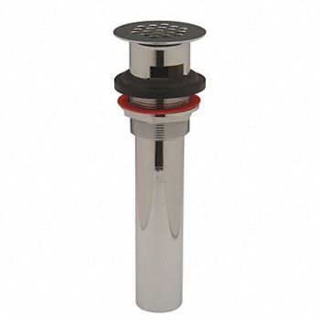 ZURN Sink Drain D 1-1/4 L 8 Cast Brass, 4WDF3