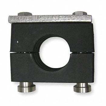 BEHRINGER PIPE SYSTEMS Vibration Beta Clamp 2 1/2 OD 1 3/4 W, 4WFV2