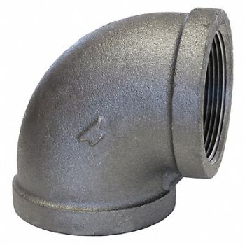ANVIL 90 Elbow Malleable Iron 4 in FNPT, 4WGP9