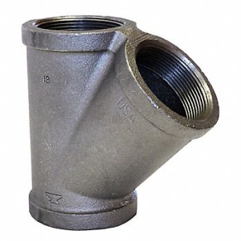 ANVIL Wye Malleable Iron 1 1/4 in Female NPT, 4WHU6